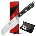 Zennish 5'' Santoku Knife - Ultra Sharp Chef Tool