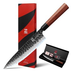 Zennish 8-Inch Gyuto Chef Knife - Premium Gift Set