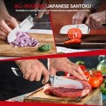 Zennish 5'' Santoku Knife - Ultra Sharp Chef Tool