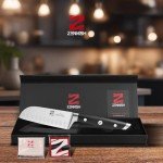 Zennish 5'' Santoku Knife - Ultra Sharp Chef Tool