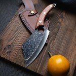 Seido Knives Hakai Chef Cleaver with Rosewood Handle