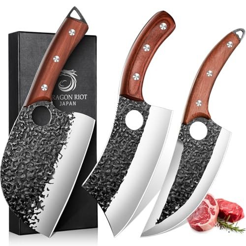 Dragon Riot 3-Pc Japanese Butcher Knife Set