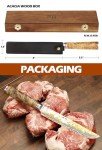 YOUSUNLONG 8" Sakimaru Japanese Sushi Knife