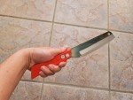 Japanese Nakiri Utility Knife - 6" Carbon Steel