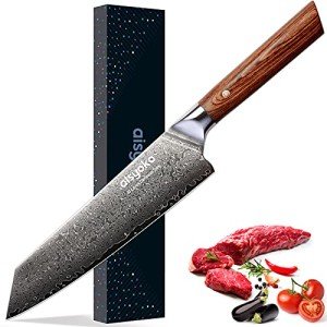 Damascus Chef Knife - 8 Inch VG-10 Steel