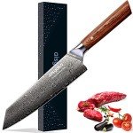 Damascus Chef Knife - 8 Inch VG-10 Steel