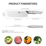 MAD SHARK 7-Inch Nakiri Vegetable Knife