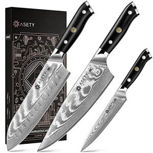 3-Piece VG10 Japanese Chef Knife Set