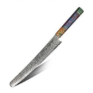 Unique 10-Inch Damascus Steel Chef's Knife