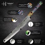 Unique 10-Inch Damascus Steel Chef's Knife