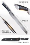 Dalstrong 10-Inch Serrated Bread Knife - Gladiator Series