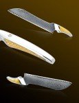 8-Inch Japanese Serrated Bread Knife in Yellow