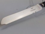 8" Forged Serrated Bread Knife - VG10 Damascus Steel