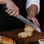 8'' VG10 Damascus Steel Japanese Bread Knife