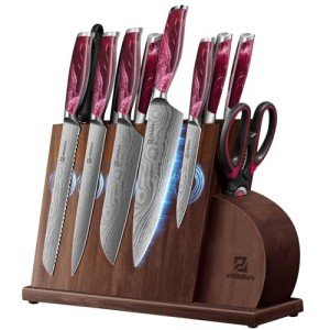 Piklohas 14-Piece Ultra Sharp Kitchen Knife Set