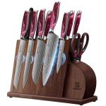 Piklohas 14-Piece Ultra Sharp Kitchen Knife Set