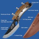 XYJ Full Tang Boning Knife with Leather Sheath