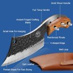 XYJ Full Tang Boning Knife with Leather Sheath