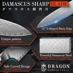 Dragon Creek 8" Damascus Chef Knife - Japanese Precision