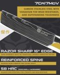 KESSAKU Samurai Series 7-Inch Nakiri Knife