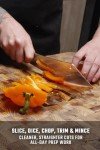 Crixus 8" Chef & Cleaver Knife - Gladiator Series
