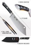 Crixus 8" Chef & Cleaver Knife - Gladiator Series