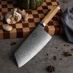 Premium 8.5" Japanese Damascus Cleaver Knife