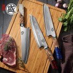 Mitsumoto Sakari 8" Damascus Kiritsuke Knife