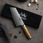 Premium 8.5" Japanese Damascus Cleaver Knife