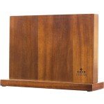 ENOKING Magnetic Knife Holder - Universal Acacia Block