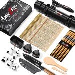 22-in-1 Sushi Making Kit with Precision Knife