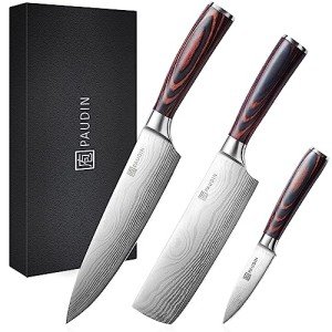 Professional 3-Piece Japanese Kitchen Knife Set