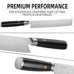Foyeni 6.5-Inch Nakiri Knife - Precision Japanese Cutter