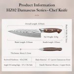 HEZHEN 67-Layer Damascus Steel Chef's Knife
