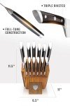 Dalstrong 12-Piece Elite Knife Set with Block