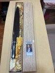 300mm Fujiwara Teruyasu Yanagiba Hammered Knife, White Steel