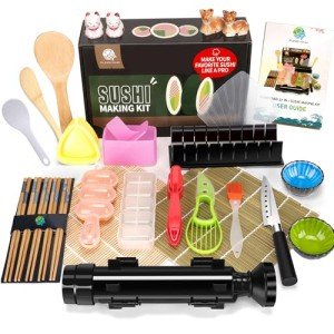 FUNGYAND 27-Piece Professional Sushi Making Kit