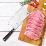 Imarku 7-Inch Japanese Meat Cleaver Knife