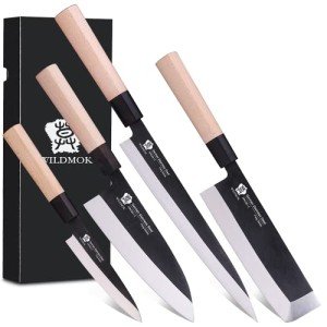 WILDMOK Precision Japanese Knife Set of 4