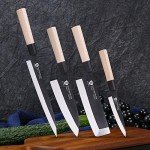 WILDMOK Precision Japanese Knife Set of 4