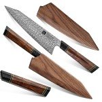 XINZUO 8.5" Kiritsuke Chef Knife with Handle