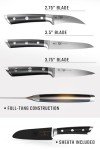 Dalstrong Gladiator 3-Piece Paring Knife Set