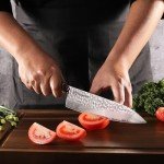 KEEMAKE Hand Forged 8-Inch Japanese Gyuto Knife