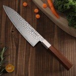 KEEMAKE Hand Forged 8-Inch Japanese Gyuto Knife