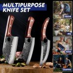 3-Piece Japanese Butcher Knife Set for All Cooking