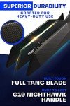 Dalstrong 10.5" Yanagiba Sushi Knife - Shadow Black