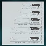 Damascus Steel Kitchen Knife Set - 5 Pieces