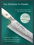 Damascus Steel Kitchen Knife Set - 5 Pieces