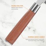 10.6-Inch FXFSTEEL Japanese Sushi Sashimi Knife