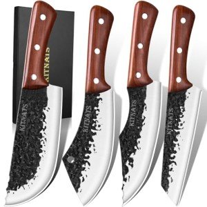 4-Piece Hand Forged Precision Knife Set